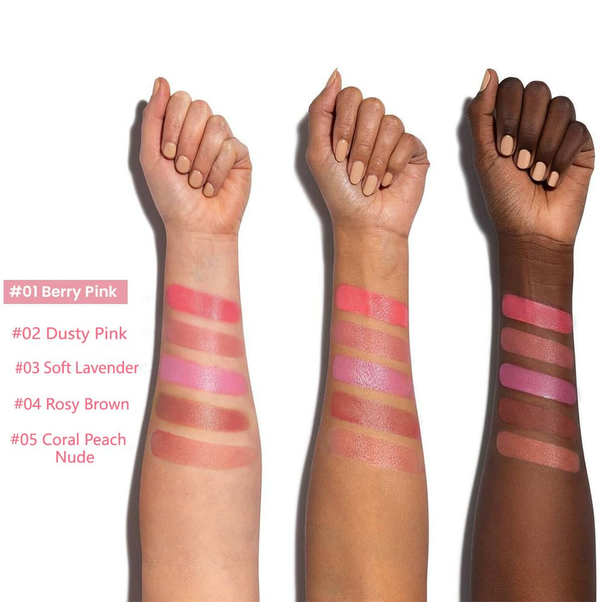 Liquid Blush Makeup Lavender Pink - Highly Pigmented, Long-Lasting Cheeks, Lips & Eyes