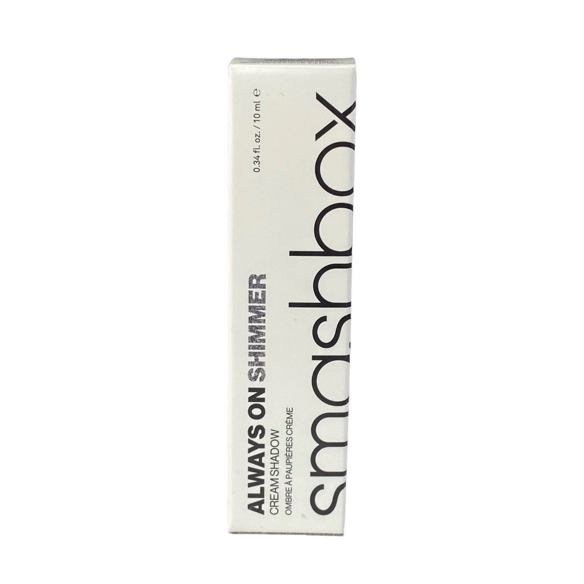 Long-Wear Cream Eyeshadow Charcoal Shimmer 24H Non-Creasing