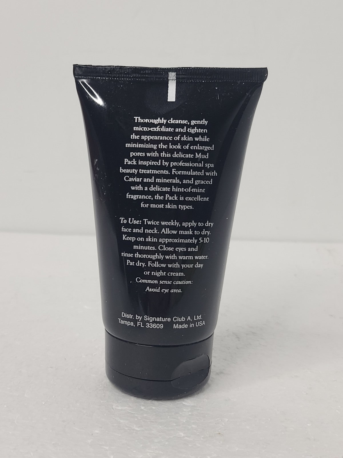 SIGNATURE CLUB A Caviar & Minerals Fango Mint Mud Pack Net Wt 4.5 OZ