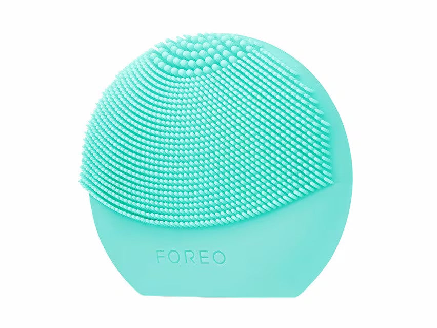 Facial Cleansing Brush - T Sonic Silicone Face Cleansing Device - Minty Cool