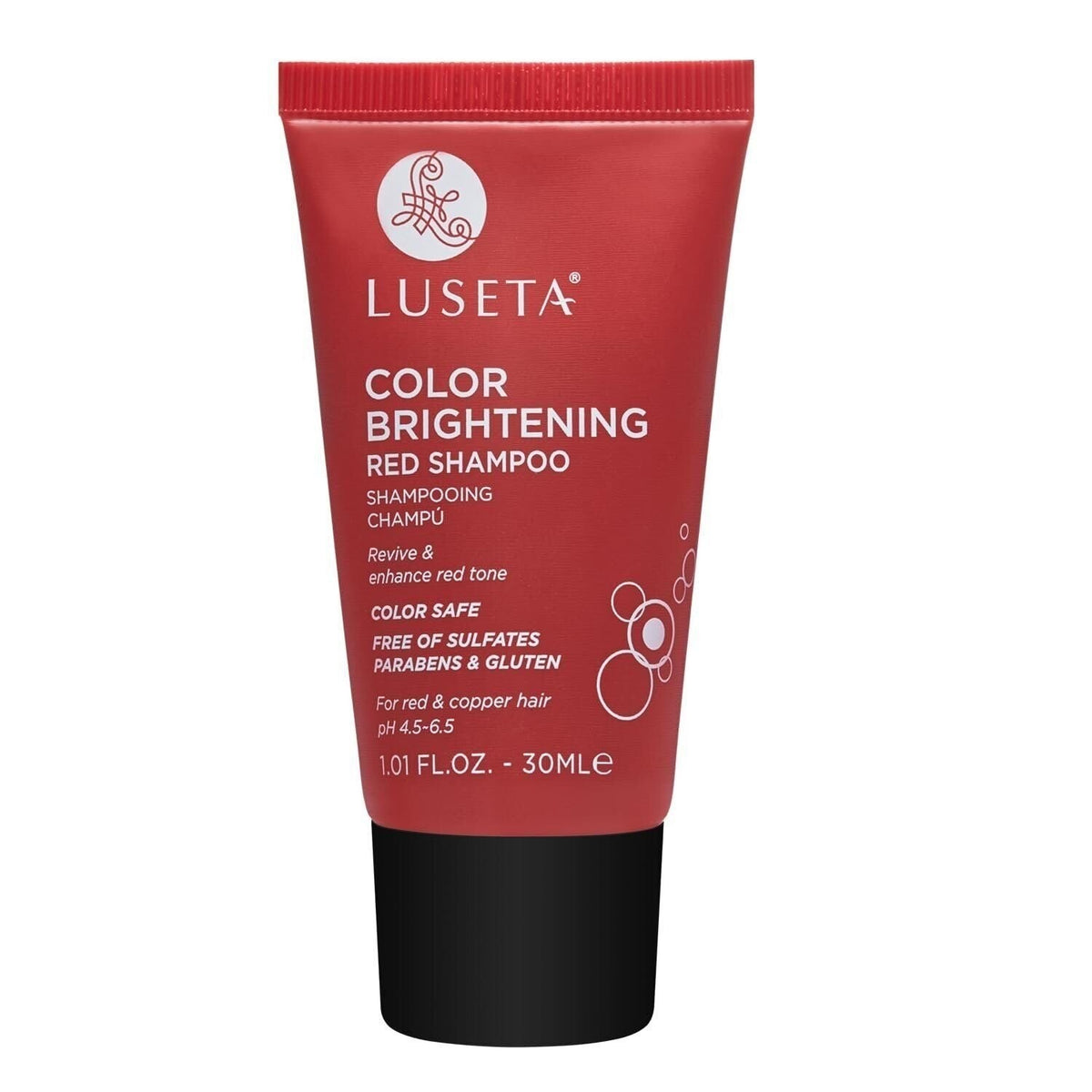 Red Color Depositing Shampoo and Conditioner Set, Sulfate-Free - 2x1.01oz