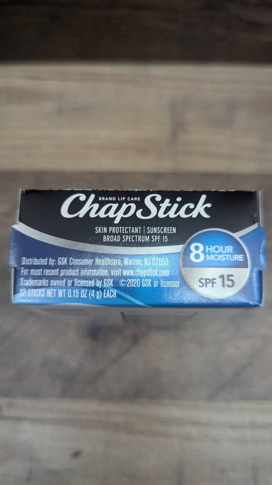 12-Pack Moisturizing Lip Balm with SPF 15 - Original Formula