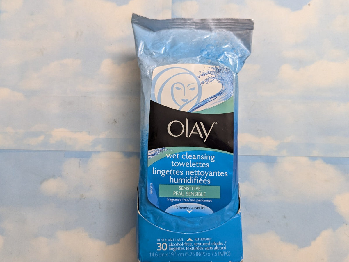 Sensitive Fragrance-Free Wet Cleansing Towelettes - 30 Count