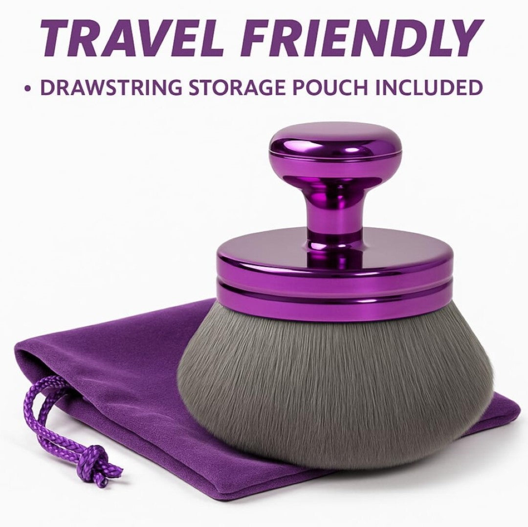 Large Body Makeup Brush - 3.2 Inch Kabuki for Self-Tanner & Foundation