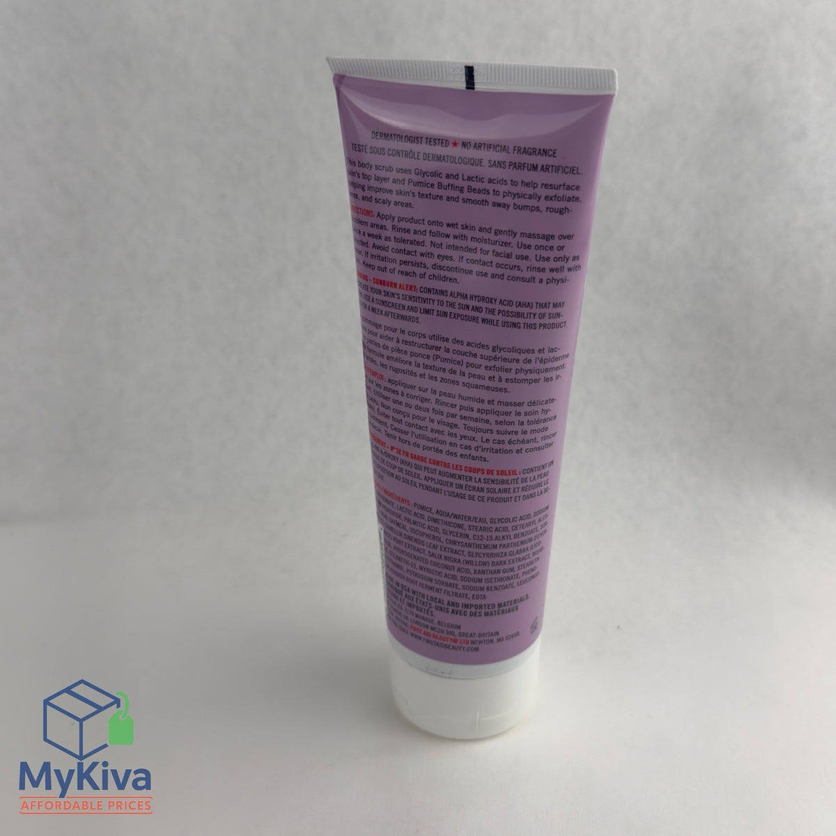 First Aid Beauty KP Bump Eraser Body Scrub Travel Size 1oz AHA