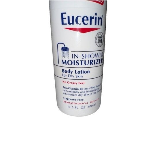 Eucerin In-Shower Body Lotion for Dry Skin, 13.5 fl oz