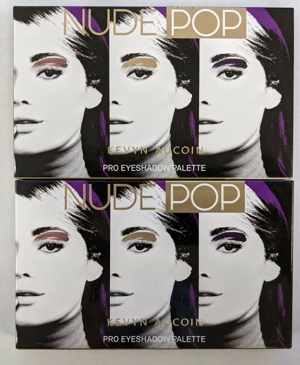 Kevyn Aucoin Nude Pop Pro Eyeshadow Palette - Discontinued Collectible