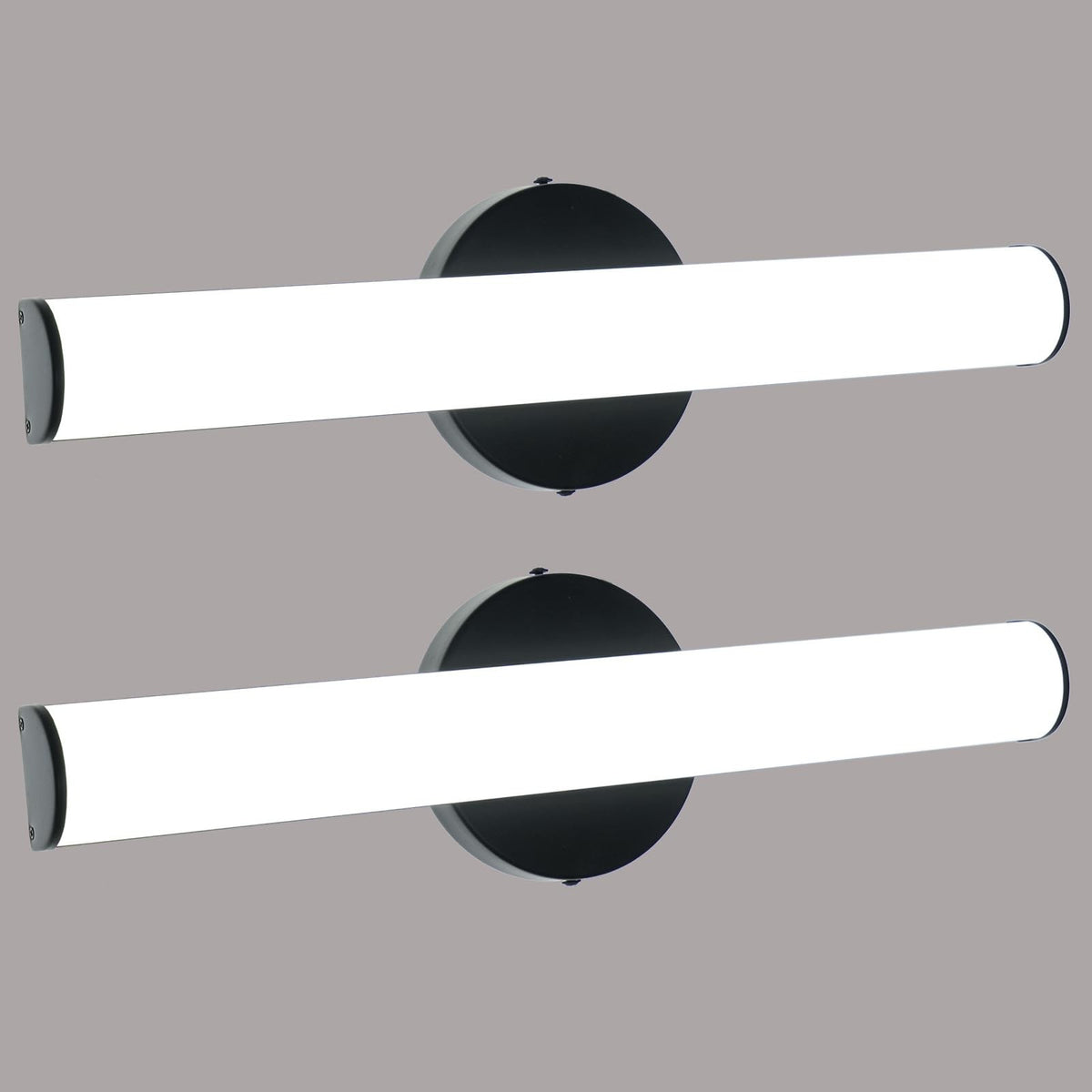 2 Pack LED Bathroom Vanity Light Fixtures 17.3 Inch Dimmable Wall Lamps