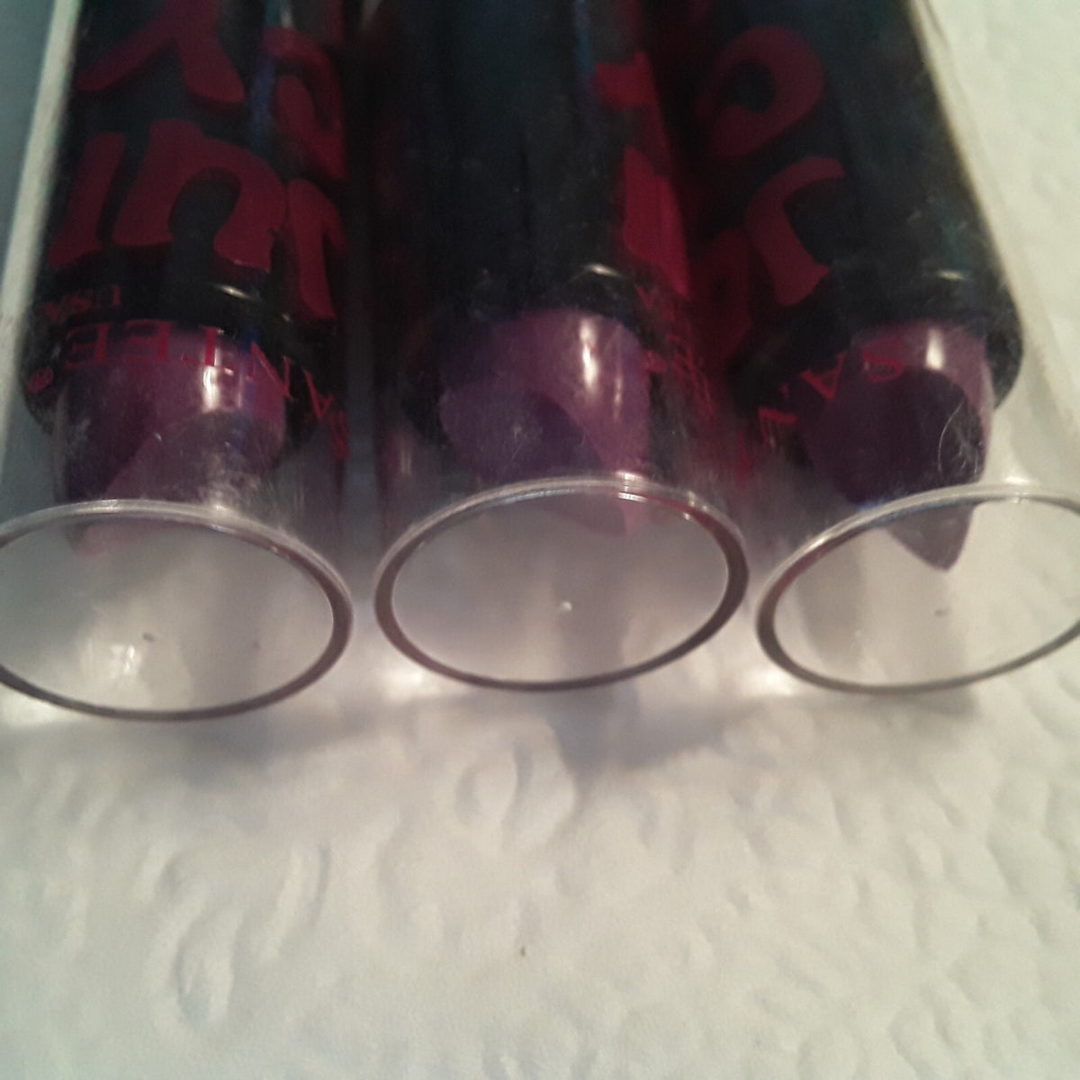 Hydrating Purple Lip Balm Set - Juicy Lips Moisturizing Lot of 3
