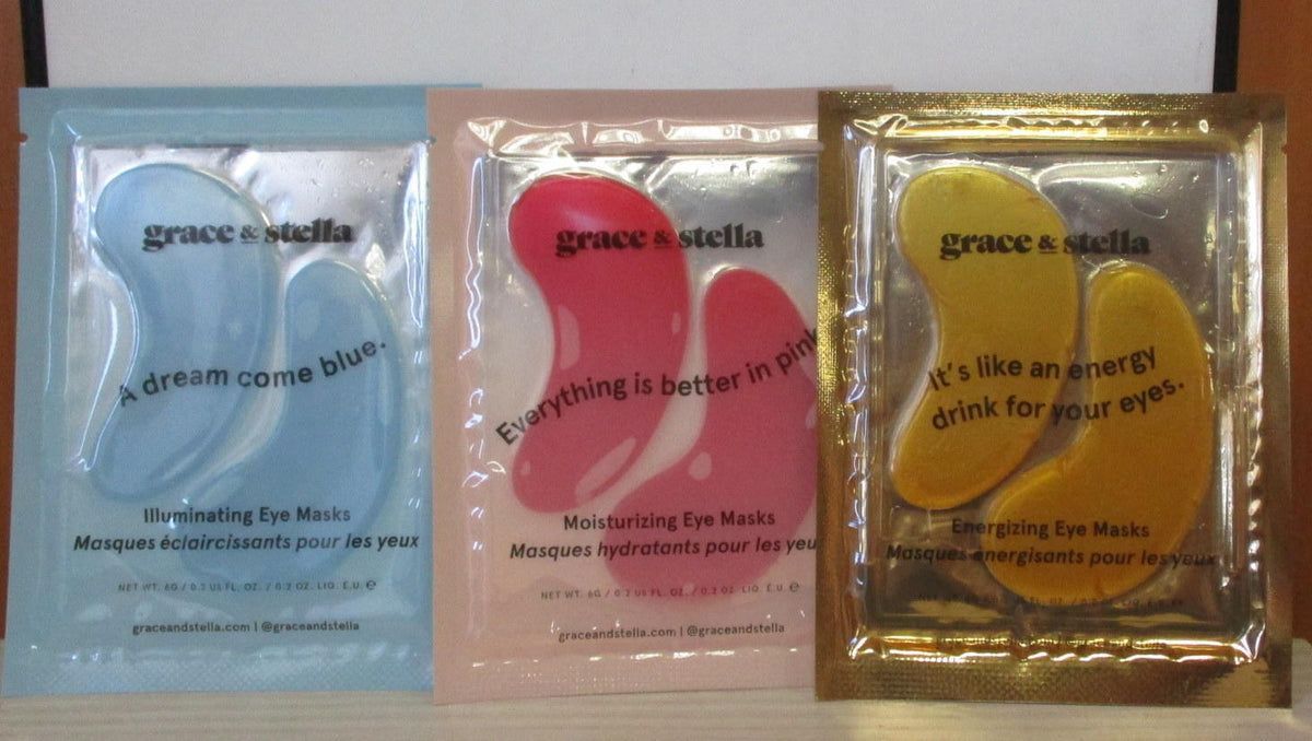 Under Eye Mask Pack for Dark Circles & Wrinkles - 36 Pairs, Multi-Color