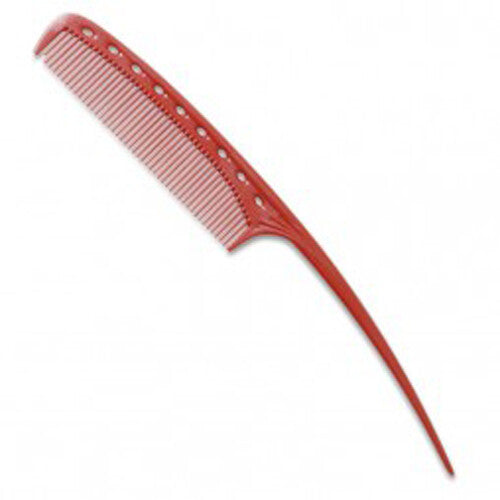 Y.S. PARK Moon Tail Comb Red - Professional Hair Styling Tool