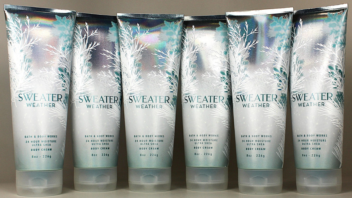 Sweater Weather Body Cream Lotion 8oz - Pack of 6