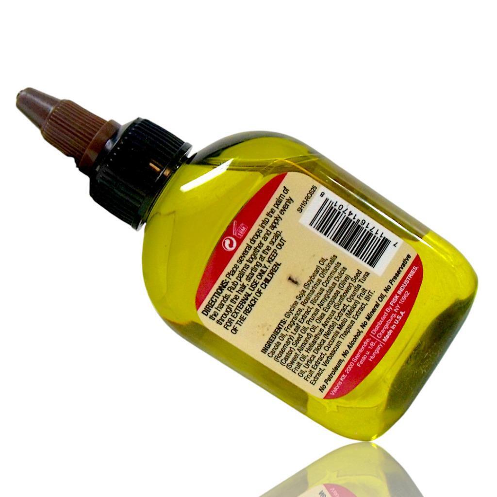 Hair Oil - Rosemary Premium Nourishing Treatment, Alcohol-Free, 2.5oz, Pack of 3