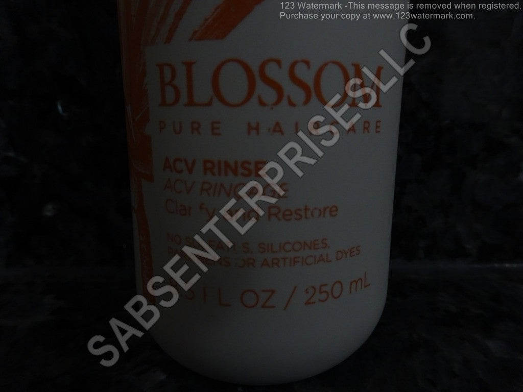 Blossom Pure Haircare ACV Rinse 8.5 FL oz - 5 Pack