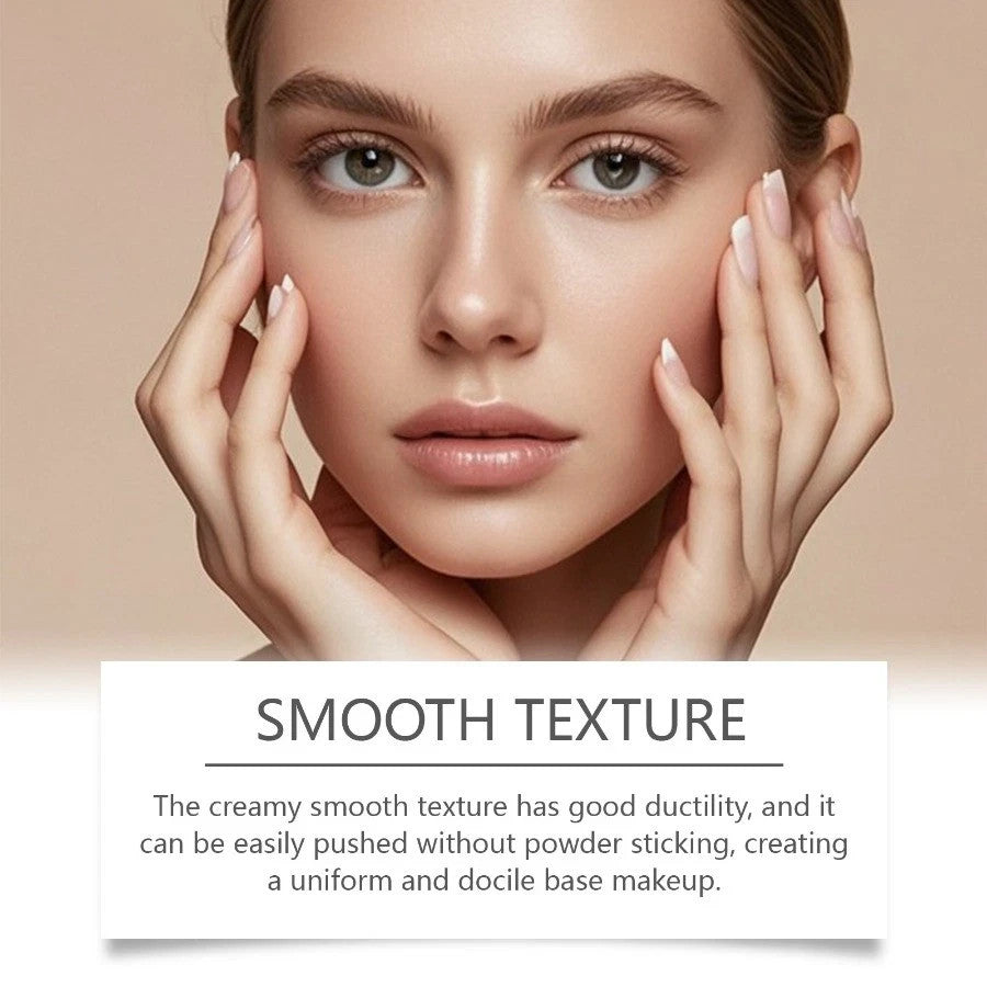 Facelove Foundation Stick with Built-in Brush - Long-lasting, Hydrating Makeup