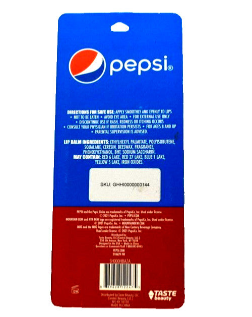 Lip Balm Set with Soda-Inspired Flavors - Hydrating & SPF 2, 8 Pack