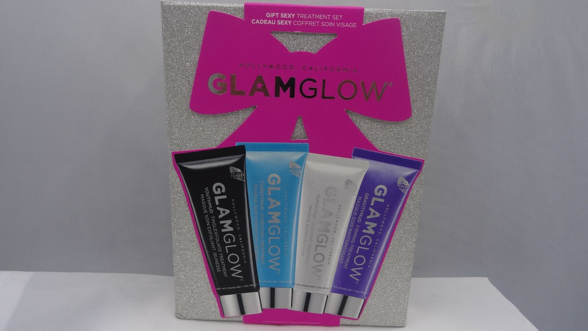 Glamglow Face Treatment Set - Anti-Aging Hydrating Clarifying Firming 1 oz Each