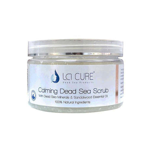 La Cure Dead Sea Calming Scrub Salts with Sandalwood Essential Oil
