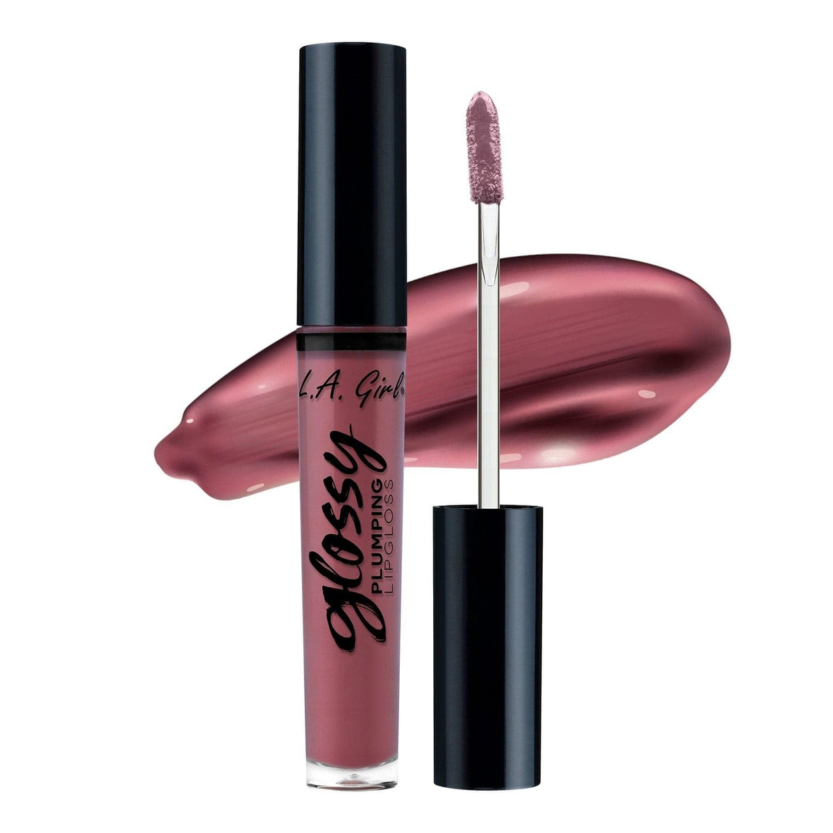 L.A. Girl Glossy Plumping Lipgloss - Hydrating High-Shine Lip Gloss 0.18 Fl Oz