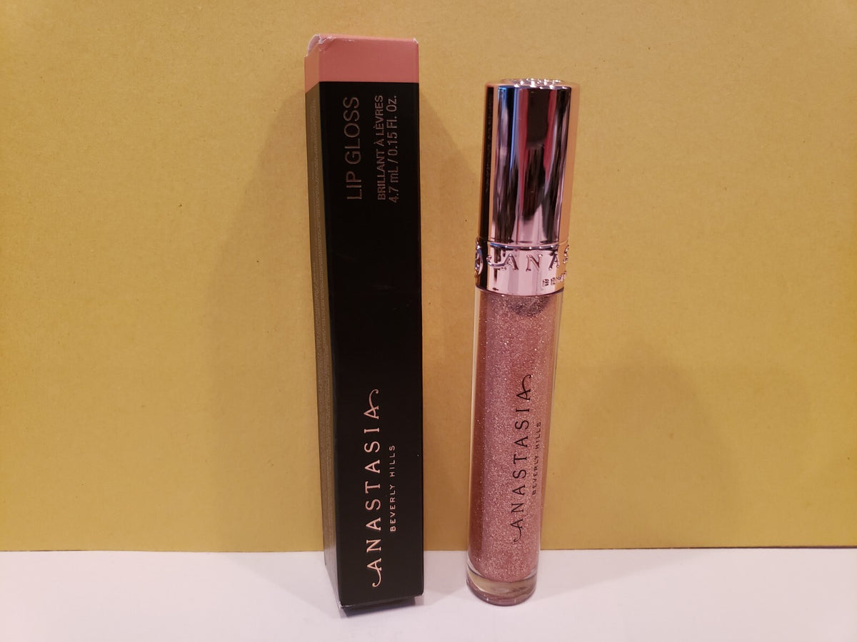 Lip Gloss - Universal Luminous Tinted Lip Shine in Amber Sparkle 0.15 oz