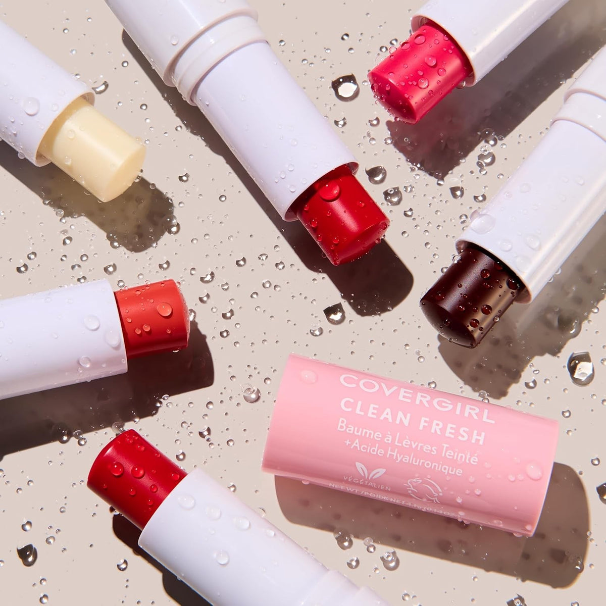 Hydrating Lip Balm Set with SPF 15 - Pink & Pomegranate Tints
