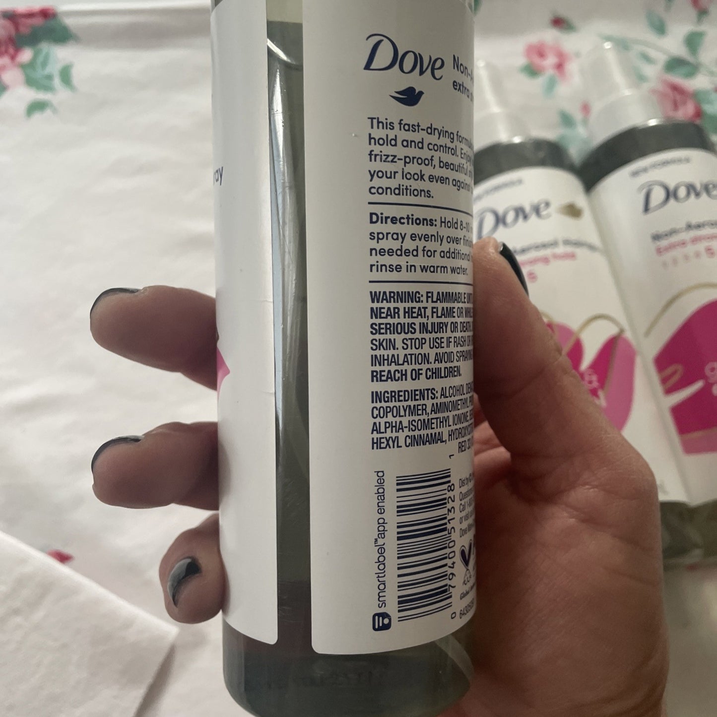 Dove Non-Aerosol Hairspray Extra Strong Hold Gloss & Control 9.25oz