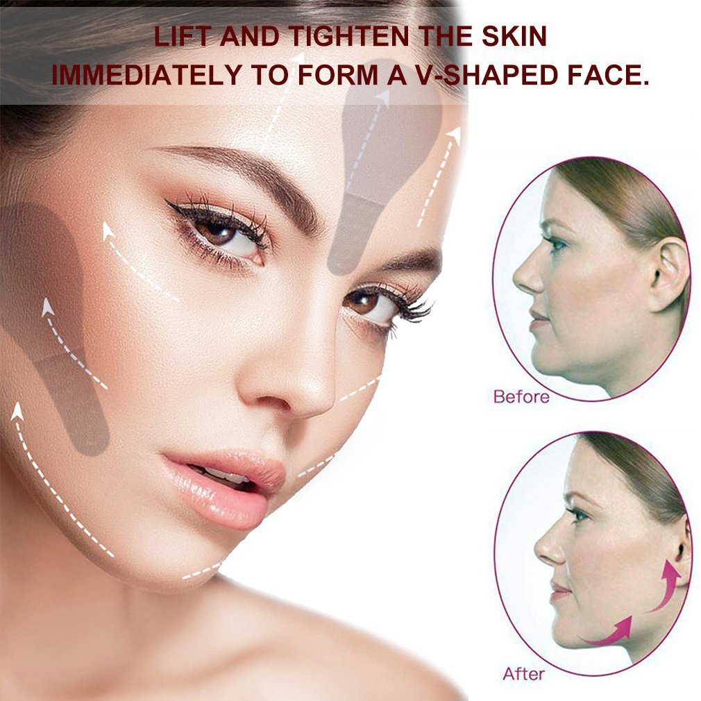 V Face Lift Tape Set - Anti-Wrinkle Face & Neck Lifting Strips 80PCS