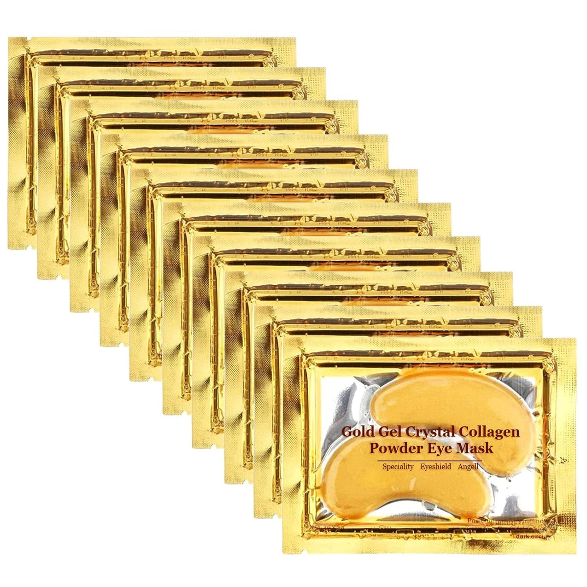 30 Pairs Under Eye Patches with 24K Gold and Collagen - Reduce Eye Bags & Wrinkles