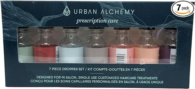 Prescription Dropper Set - 7 Pieces, 1 oz for Haircare & Custom Treatments