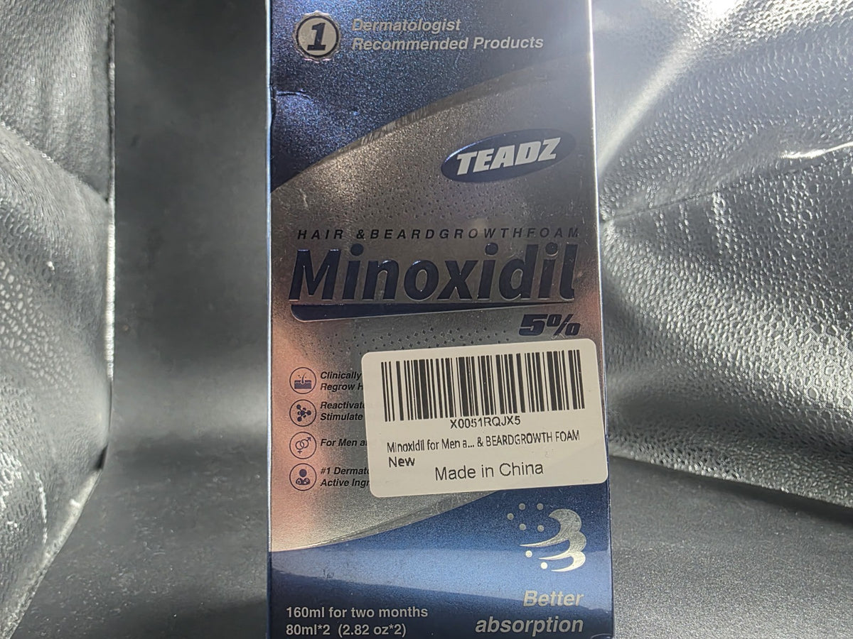 5% Minoxidil Intense Hair Growth Serum For Men Women 2.82 oz 2-Pack