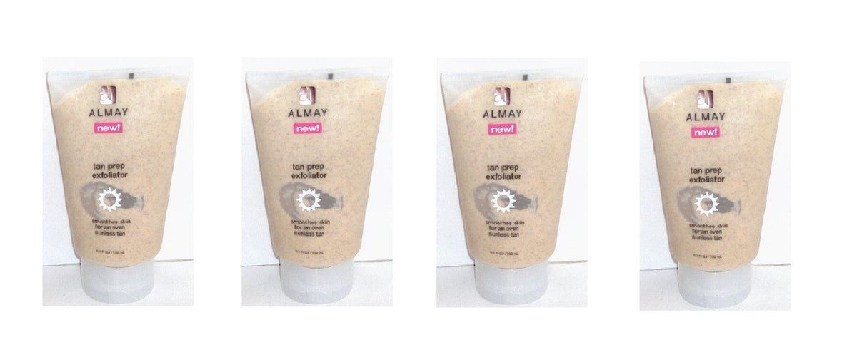 Tan Prep Exfoliator for Skin - 4 Pack