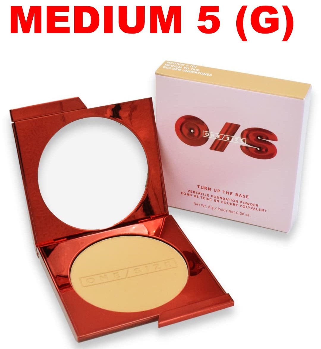 Powder Foundation Medium Buildable Coverage Matte Finish