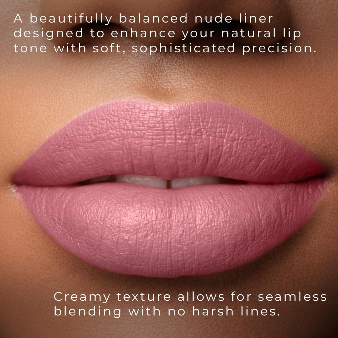 Lightweight Matte Lipstick in Heirloom Pink Mauve - Botanical Oils, 0.11 oz