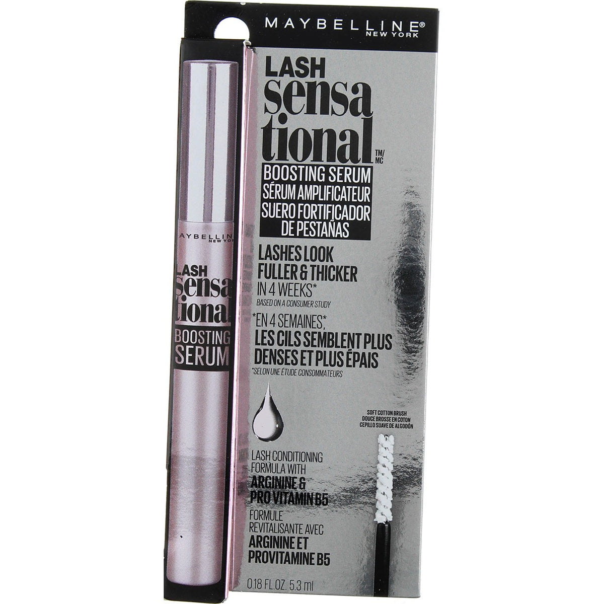 Lash Conditioning Serum with Arginine & Pro-Vitamin B5 - 2 Pack, 0.18 fl oz