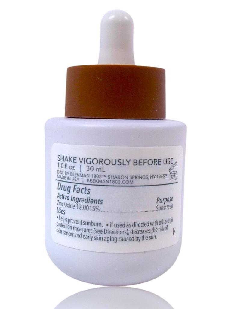 Tinted Primer Serum SPF 43 Deep Shade - Mineral Sun Protection & Skin Care