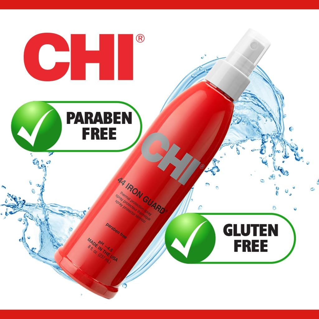 Heat Protectant Hair Spray for Frizz Control & Shine - 8 Fl Oz