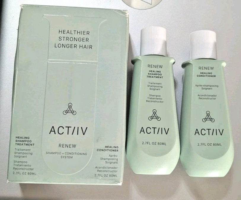 Renew Hair Healing Shampoo & Conditioner Travel Duo