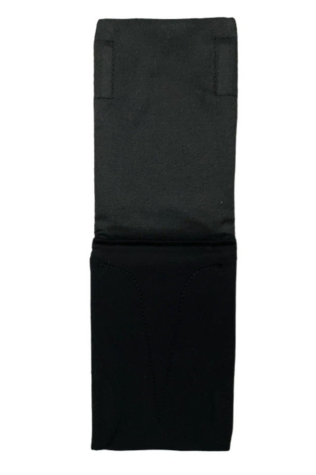 Mini Belt-Free Pouch Set - 2 Black Travel Credit Card Holders