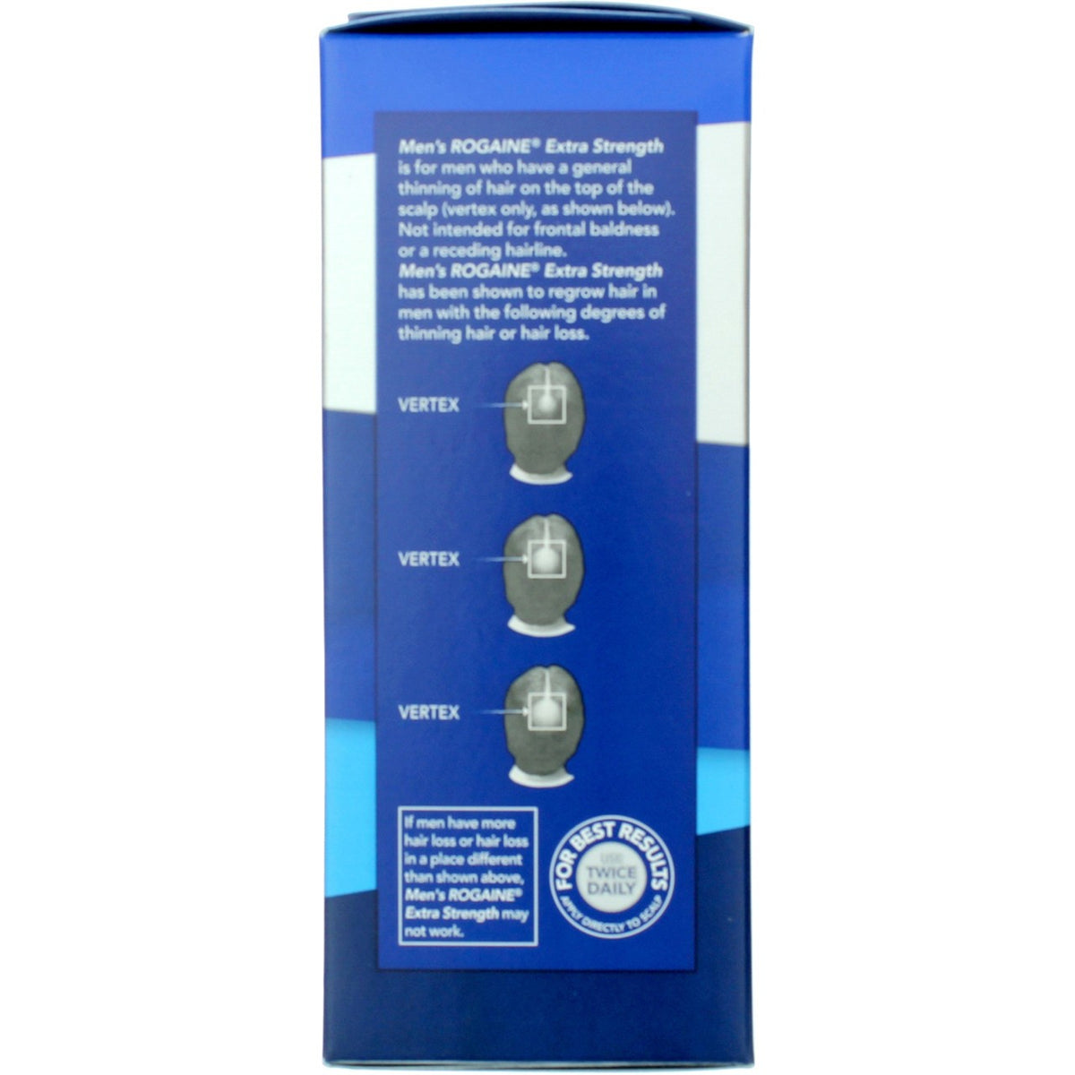 Men's 5% Minoxidil Hair Regrowth Treatment, 2 fl oz, 3 Pack