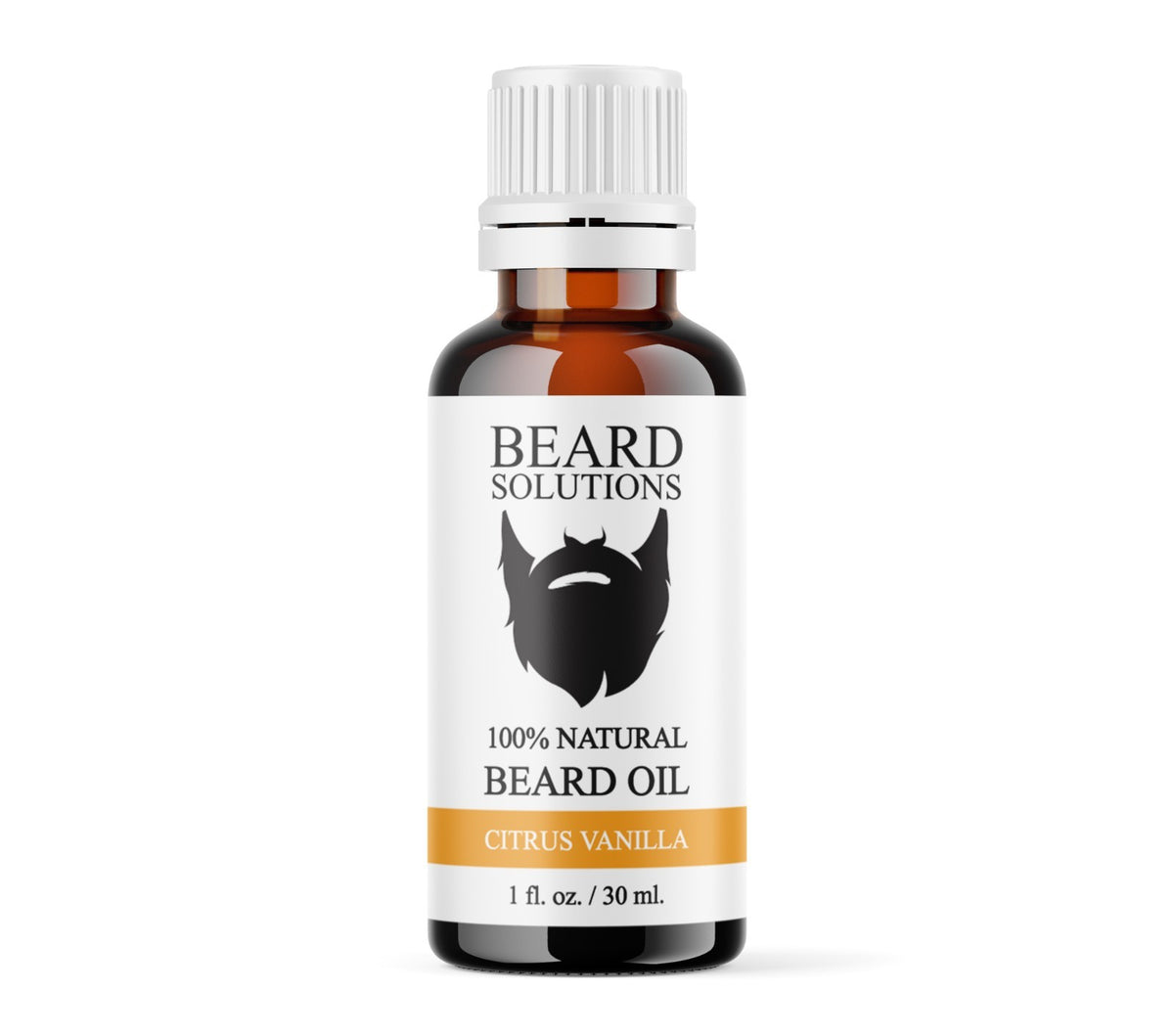 Natural Beard Oil with Essential Oils for Growth & Nourishment - 1 oz