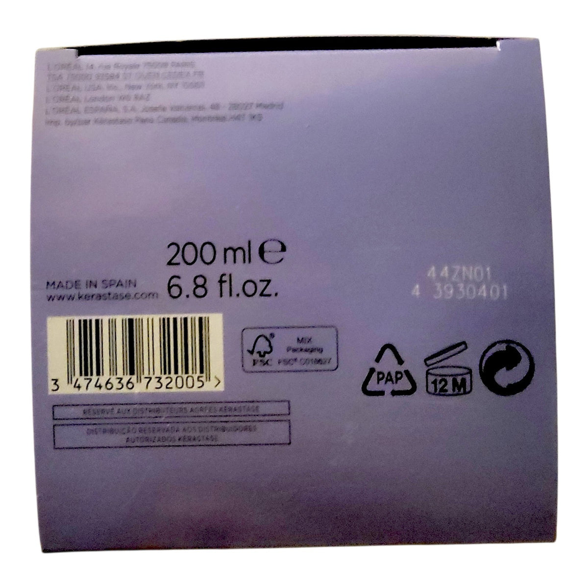 Purple Hair Mask for Blonde Hair - 200ml Ultra Violet Deep Conditioner