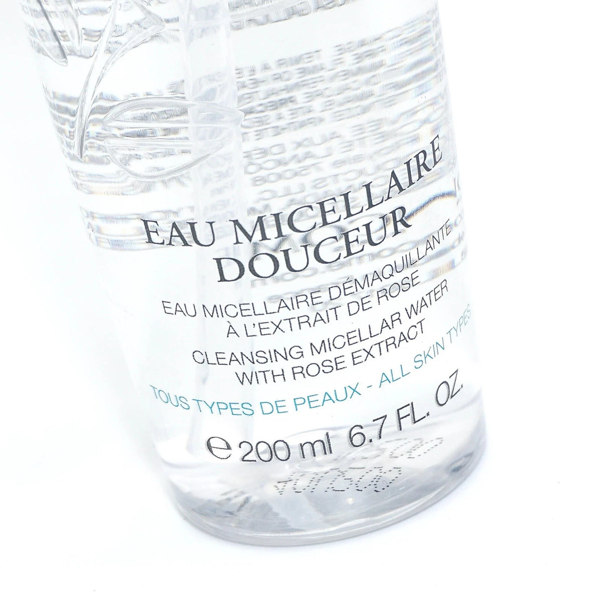 Micellar Water with Rose Extract - Gentle Facial Cleanser 6.7oz