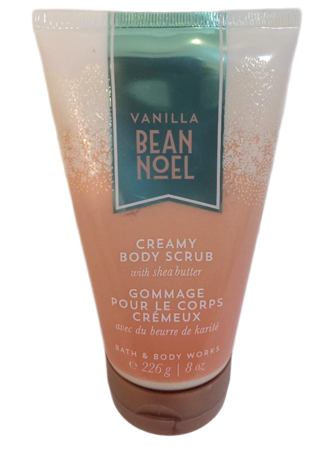 Bath & Body Works Creamy Scrub Vanilla Bean Noel 8 Oz Unboxed