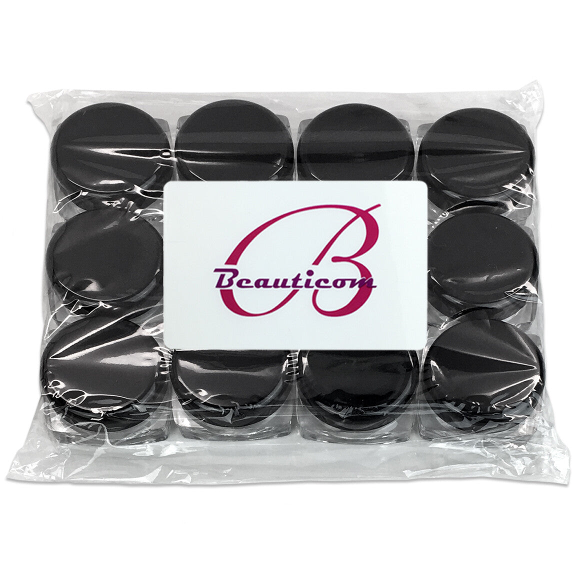 Reusable 5G/5ML Square Clear Jars with Lids for Cosmetics & Lip Balm