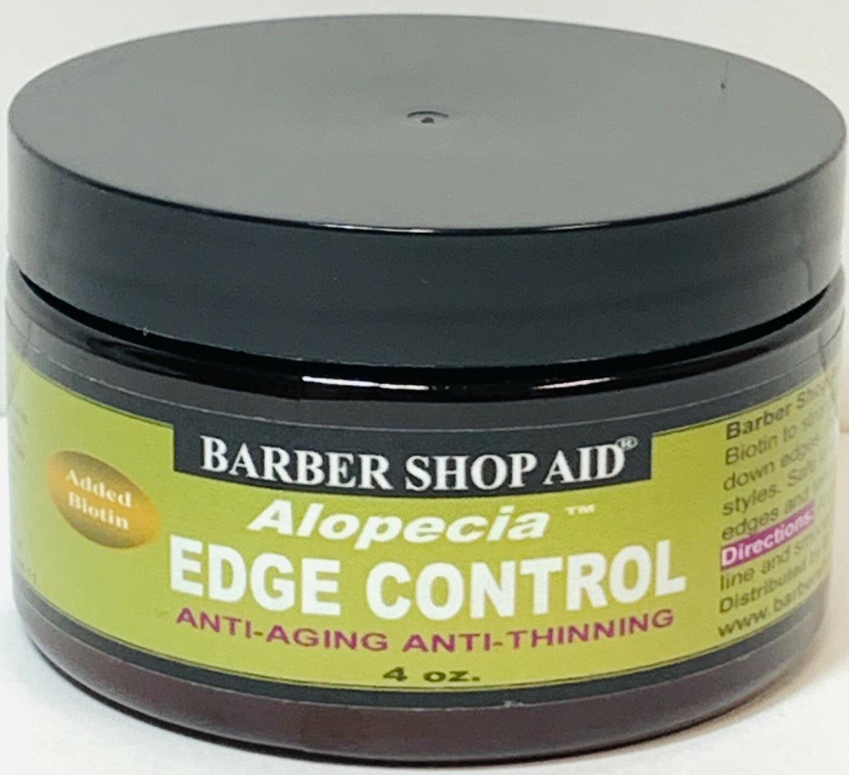 Edge Control Anti-Thinning Hair Gel with Biotin 4oz