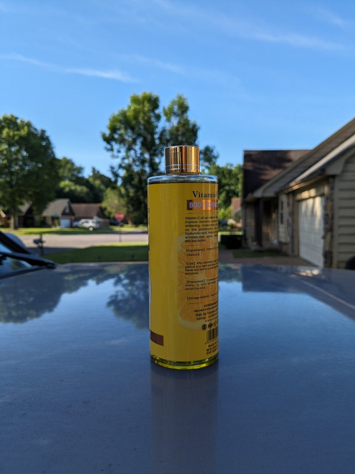 Moroccan Argan Oil Serum SPF 45 - Vitamin C Whitening & Glow