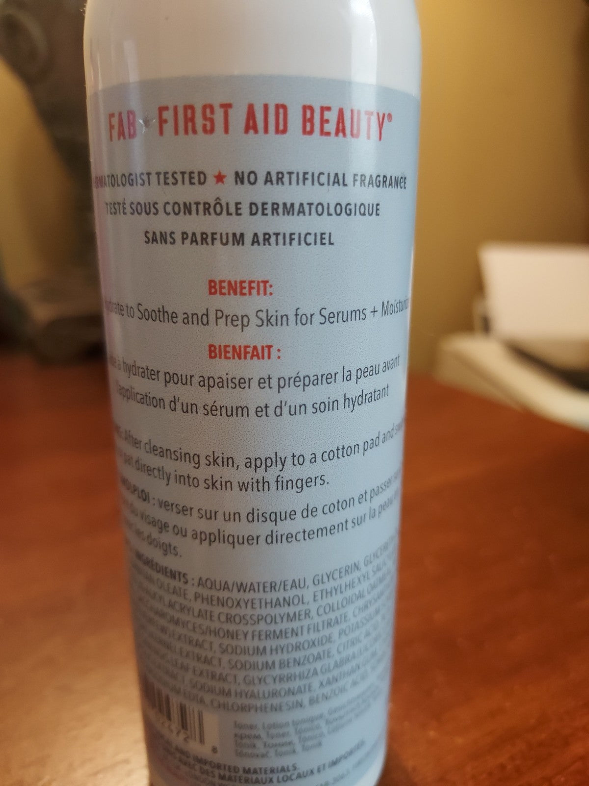 Hydrating Toner with Squalane and Oats - 6 fl oz, Gentle Skin Care