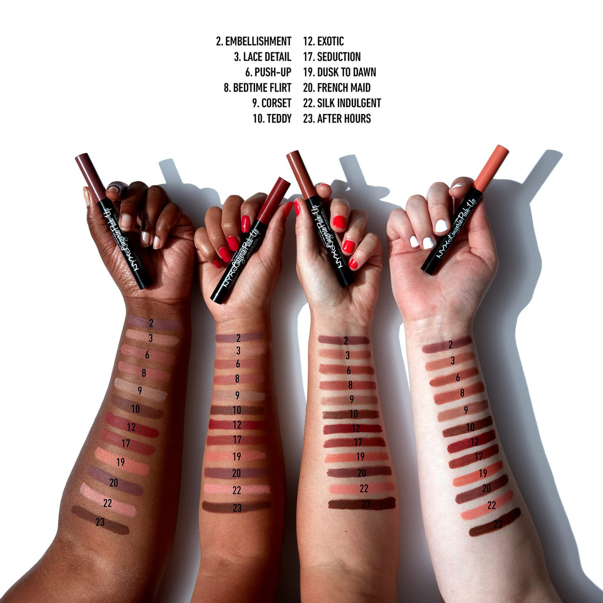 Long-lasting Lip Lingerie Lipstick - Matte Plumping Lip Color