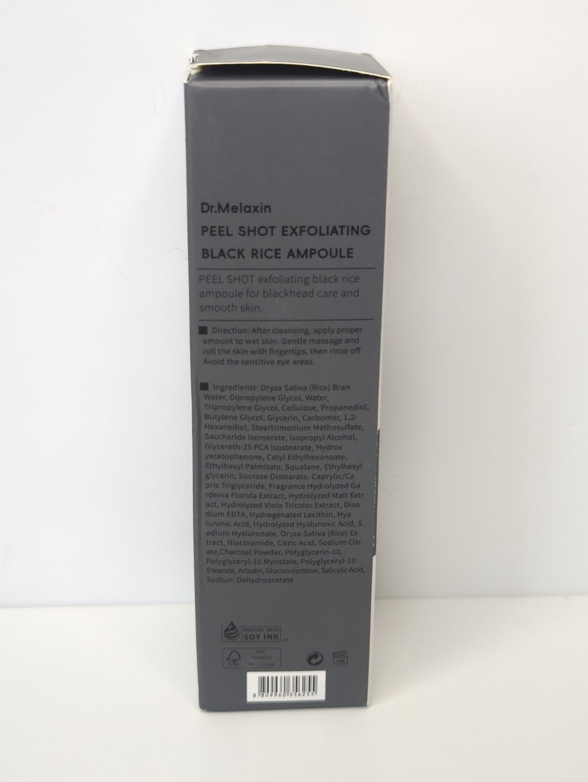Dr Melaxin Peel Shot Exfoliant Rice Ampoule 80ml | 2.7 fl oz NIB
