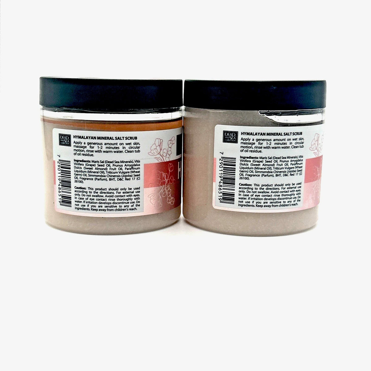 Dead Sea Collection Himalayan Exfoliating Mineral Salt Scrub, 2-Pack